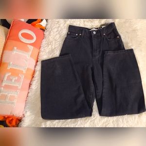 High-waist balloon jeans